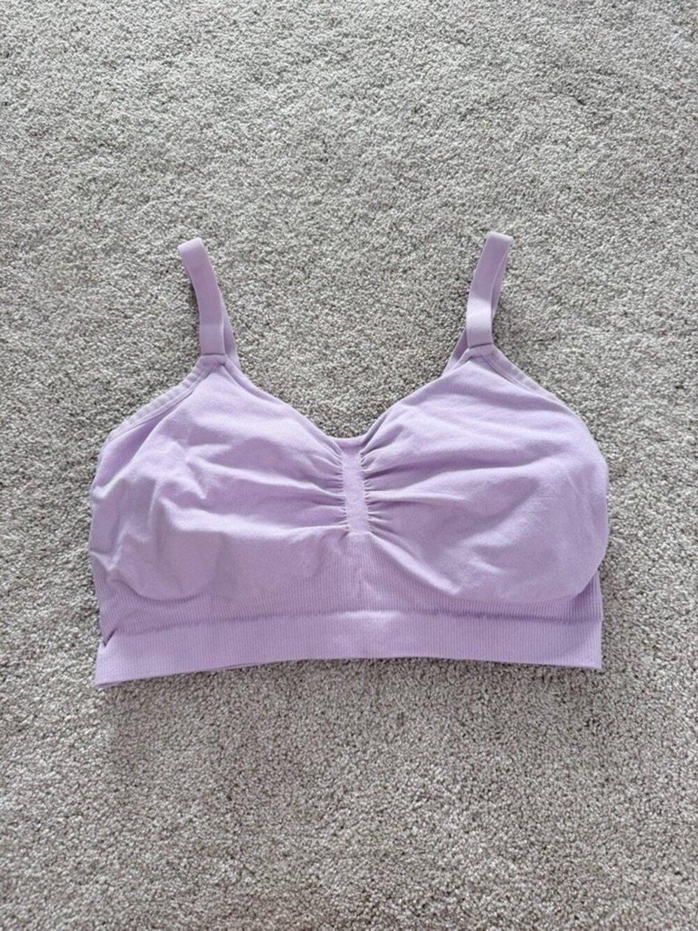 Kindred Bravely Sublime Bamboo Pumping Lounge & Sleep Bra - Purple M Busty